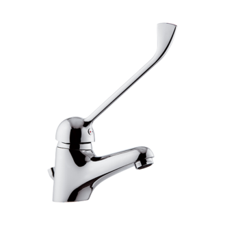 WASHBASIN MIXER WITH CLINICAL SINGLE LEVER
