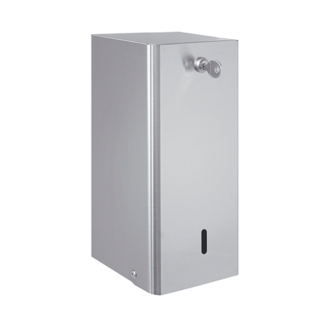SHEET HYGIENIC PAPER DISPENSER IN POLISHED STAINLESS STEEL